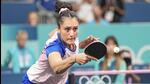 Manika Batra during the women's singles round of 16 match against Japan's Miu Hirano at the Paris Olympics on Wednesday. (PTI) Manika Batra during the women's singles round of 16 match against Japan's Miu Hirano at the Paris Olympics on Wednesday. (PTI)
