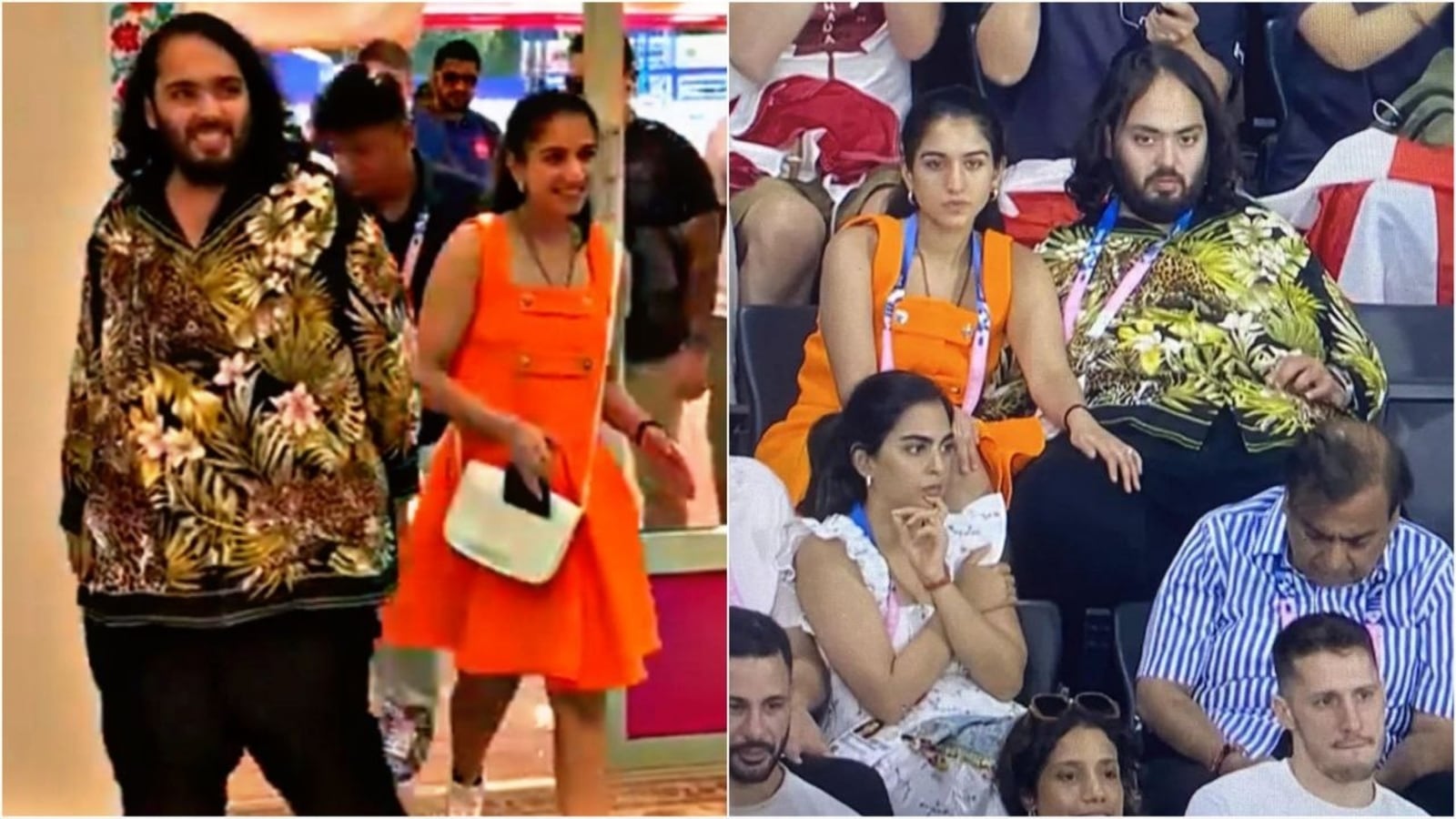 Anant Ambani and Radhika Merchant bring their A-game in effortlessly cool outfits at Paris 2024 Olympics. Check photos