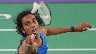 PV Sindhu registered another dominant win as she beat Kirstin Kuuba in the 21-5, 21-10 win in her final group stage match. The Estonia shuttler was no match to Sindhu, as the match lasted for just 32 minutes. (AP)