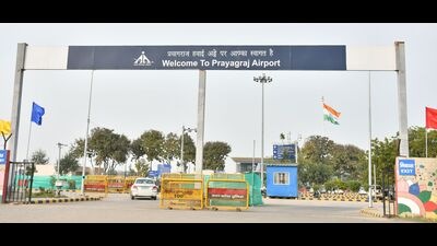Prayagraj airport (File photo) Prayagraj airport (File photo)