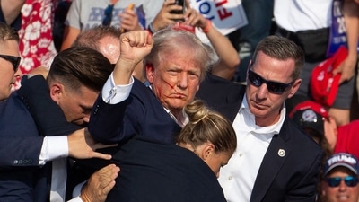 Donald Trump says ‘go after Meta and Google’ amid assassination attempt censorship row (AFP) Donald Trump says ‘go after Meta and Google’ amid assassination attempt censorship row (AFP)