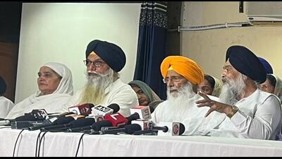 The Shiromani Akali Dal (SAD) rebel group on Wednesday rejected the expulsion of eight leaders who have launched a tirade against party president Sukhbir Singh Badal. (HT Photo) The Shiromani Akali Dal (SAD) rebel group on Wednesday rejected the expulsion of eight leaders who have launched a tirade against party president Sukhbir Singh Badal. (HT Photo)