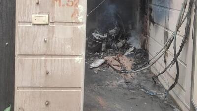 Two fire tenders were rushed to the spot. (ANI) Two fire tenders were rushed to the spot. (ANI)
