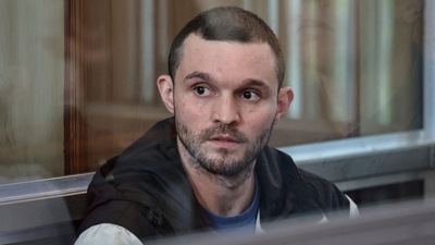 FILE PHOTO: Gordon Black, a U.S. Army staff sergeant, who was detained in Russia on May 2 on suspicion of stealing from a woman he was in a relationship with, appears in a court in Vladivostok, Russia, June 19, 2024. REUTERS/Tatiana Meel/File Photo (REUTERS)