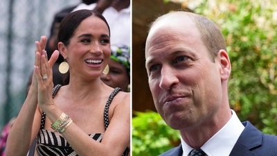 William ensured Meghan didn't wear Diana's jewellery at her wedding, new book claims (AP Photo/Sunday Alamba, REUTERS/Maja Smiejkowska/Pool) William ensured Meghan didn't wear Diana's jewellery at her wedding, new book claims (AP Photo/Sunday Alamba, REUTERS/Maja Smiejkowska/Pool)