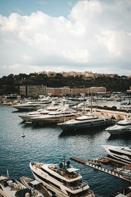 Monaco harbour has several luxury vessels docked. (Unsplash) Monaco harbour has several luxury vessels docked. (Unsplash)