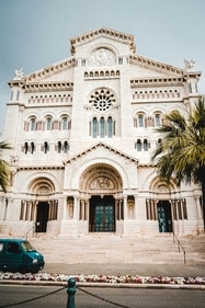 The white imposing exteriors contrast the colourful frescoes inside. (Unsplash) The white imposing exteriors contrast the colourful frescoes inside. (Unsplash)