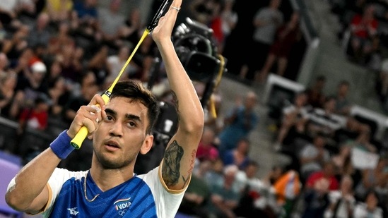 Lakshya Sen had lost to Indonesia's Jonatan Christie the last four times he faced the World No.4. However, the Indian came clutch when it mattered and beat Christie to secure a place in the Round of 16. 21-18, 21-12. (AFP)