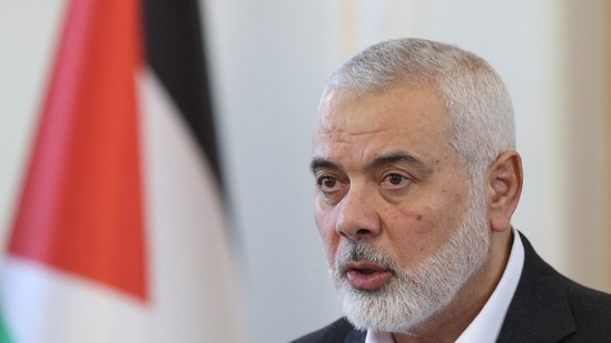 Palestinian group Hamas' top leader, Ismail Haniyeh (File Photo)