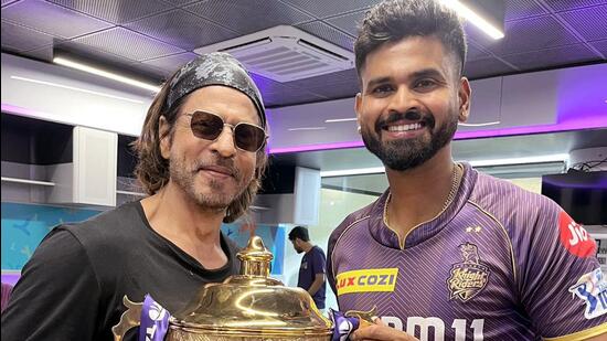 Kolkata Knight Riders co-owner Shah Rukh Khan is understood to be against the mega auction. (X)