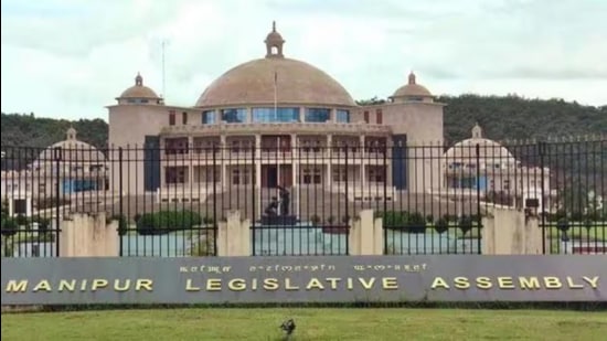 Kuki lawmakers have boycotted the assembly proceedings since ethnic violence was triggered in May last year. (ANI)