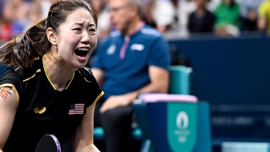 Paris Olympics: US table tennis player Lily Ann Zhang advanced to Round of 16 on Monday. 