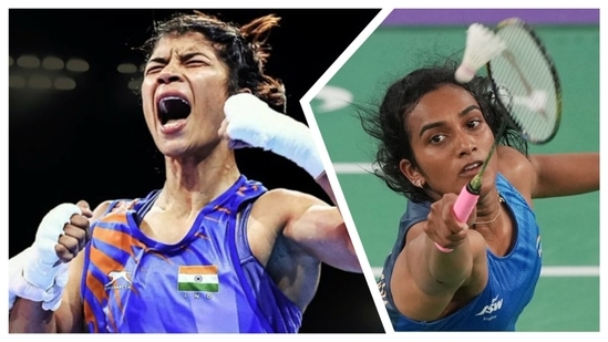 Nikhat Zareen, PV Sindhu, Lakshya Sen, HS Prannoy and men's hockey team will be in action for India(ANI-PTI)