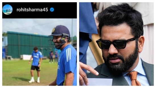 Rohit Sharma deletes training post after internet finds fault in viral photo before Sri Lanka ODI series