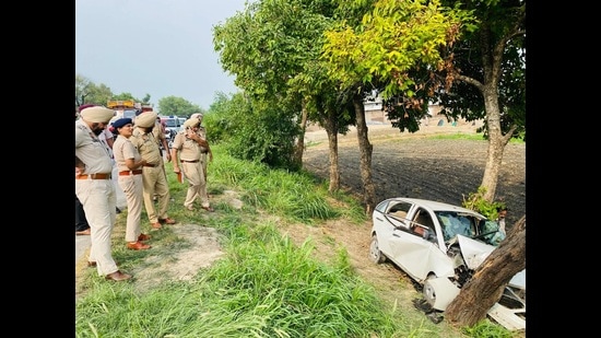 One person was shot dead while two others were injured in an attack near Ferozepur on Wednesday, officials said. (HT Photo)