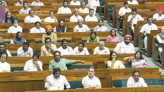 Parliament monsoon session LIVE updates: The proceedings of the Lok Sabha are underway during the Monsoon Session of Parliament, in New Delhi on Wednesday. 