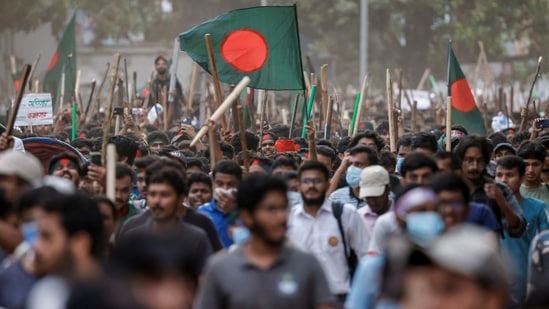 The Bangladesh government has decided to ban the Jamaat-e-Islami following the deadly nationwide students’ protests over quotas in government jobs. REUTERS/Mohammad Ponir Hossain(REUTERS)