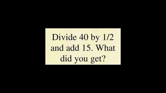 Brain Teaser: Can you solve this maths problem? (Threads/@toniaedison)