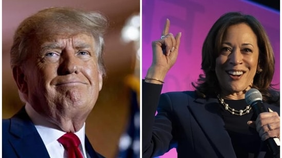 Donald Trump blasted Harris as “crazy” person, who was voted the “worst vice president in American history",(AP )