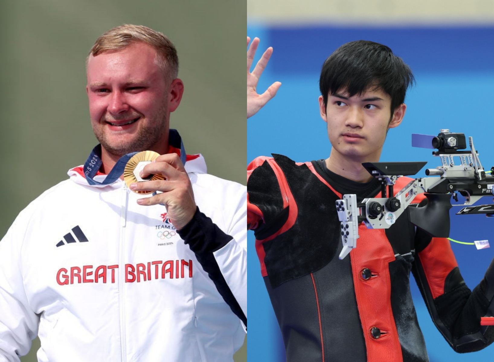 (left to right) Nathan Hales and Sheng Lihao (left to right) Nathan Hales and Sheng Lihao