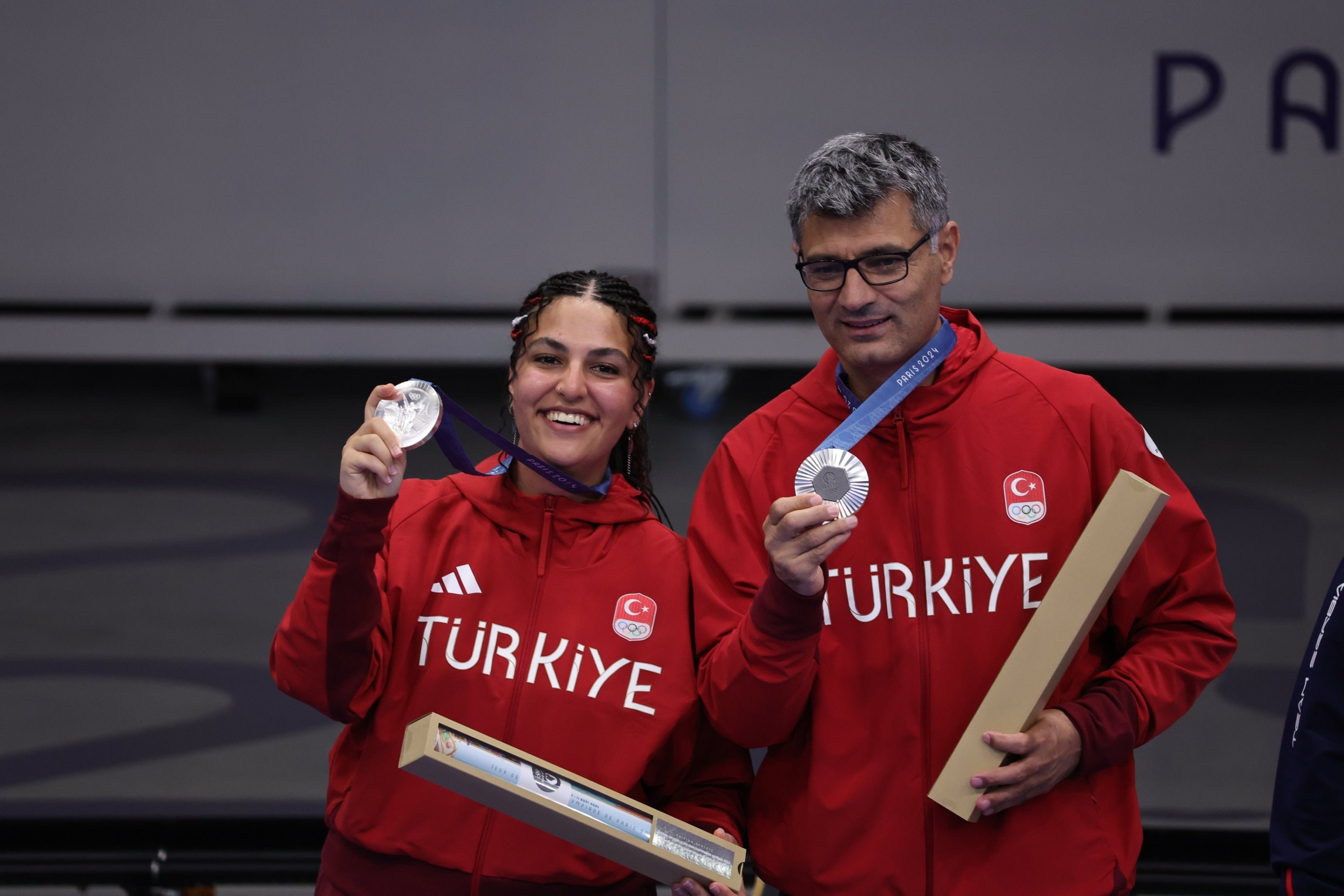 Yusef Dikec and Ilayda Tarhan of Turkey Yusef Dikec and Ilayda Tarhan of Turkey