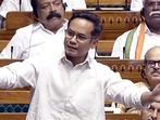 Deputy Leader of Congress in Lok Sabha Gaurav Gogoi calls railway minister Ashwini Vaishnaw 'derailment minister'. (ANI Photo/SansadTV)(SansadTV) Deputy Leader of Congress in Lok Sabha Gaurav Gogoi calls railway minister Ashwini Vaishnaw 'derailment minister'. (ANI Photo/SansadTV)(SansadTV)