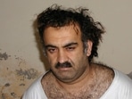 FILE- Khalid Sheikh Mohammed, the alleged Sept. 11 mastermind, is seen shortly after his capture during a raid in Pakistan Saturday March 1, 2003 in this photo obtained by the Associated Press. The man accused of being the main plotter in al-Qaeda's Sept. 11, 2001 attacks has agreed to plead guilty, The Defense Department said Wednesday. AP/PTI(AP08_01_2024_000053A)(ASSOCIATED PRESS) FILE- Khalid Sheikh Mohammed, the alleged Sept. 11 mastermind, is seen shortly after his capture during a raid in Pakistan Saturday March 1, 2003 in this photo obtained by the Associated Press. The man accused of being the main plotter in al-Qaeda's Sept. 11, 2001 attacks has agreed to plead guilty, The Defense Department said Wednesday. AP/PTI(AP08_01_2024_000053A)(ASSOCIATED PRESS)