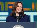 Vice President Kamala Harris delivers remarks at a Sigma Gamma Rho Sorority gathering in Houston, Wednesday, July 31, 2024, in Houston. (AP Photo/LM Otero)(AP) Vice President Kamala Harris delivers remarks at a Sigma Gamma Rho Sorority gathering in Houston, Wednesday, July 31, 2024, in Houston. (AP Photo/LM Otero)(AP)