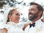 Jennifer Lopez with her husband Ben Affleck