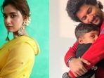 Keerthy Suresh shares a loving relationship with Nani and his son Arjun.