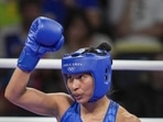 Lovlina Borgohain beats Norway's Sunniva Hofstad. Lovlina Borgohain beats Norway's Sunniva Hofstad.
