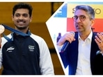 Here’s how the sports fraternity reacted after Swapnil Kusale bagged a historic bronze medal (ANI-PTI) Here’s how the sports fraternity reacted after Swapnil Kusale bagged a historic bronze medal (ANI-PTI)