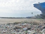 Erangal beach at Madh Island, Malad. HT Photo Erangal beach at Madh Island, Malad. HT Photo