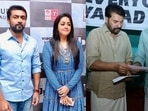 Suriya, Jyotika, Mammootty donate to the Kerala CM relief fund.