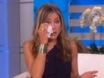 Jennifer Aniston returned for the final season of The Ellen Show (2021).(EllenTube) Jennifer Aniston returned for the final season of The Ellen Show (2021).(EllenTube)