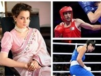 Kangana Ranaut reacted to Algerian boxer Imane Khelif's controversial win at Paris Olympics. Kangana Ranaut reacted to Algerian boxer Imane Khelif's controversial win at Paris Olympics.