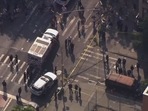 Two NYPD officers were shot during a foot chase in Lower East Side, Manhattan, on Thursday afternoon. One suspect taken into custody. Two NYPD officers were shot during a foot chase in Lower East Side, Manhattan, on Thursday afternoon. One suspect taken into custody.