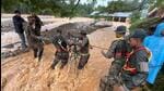 Indian army soldiers engaged in rescue operations at landslide affected village in Wayanad (AP Photo) Indian army soldiers engaged in rescue operations at landslide affected village in Wayanad (AP Photo)