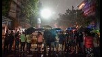 New Delhi: Students protest at a barricaded road near Rau's IAS Study Circle at Old Rajinder Nagar during rain, in New Delhi, Wednesday, July 31, 2024. (PTI Photo/Shahbaz Khan) (PTI08_01_2024_000019B) (PTI) New Delhi: Students protest at a barricaded road near Rau's IAS Study Circle at Old Rajinder Nagar during rain, in New Delhi, Wednesday, July 31, 2024. (PTI Photo/Shahbaz Khan) (PTI08_01_2024_000019B) (PTI)
