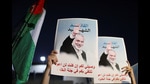 People protest following the assassination of Hamas leader Ismail Haniyeh in Iran, near the Israeli embassy in Amman, Jordan July 31, 2024. REUTERS/Alaa Al Sukhni (REUTERS)