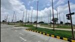 The driving track readied at the private centre in Dadri. All tests for issuing driver’s licences in Guatam Budh Nagar will be held at this track. (Ht Photo) The driving track readied at the private centre in Dadri. All tests for issuing driver’s licences in Guatam Budh Nagar will be held at this track. (Ht Photo)