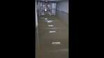 The flooded basement of a high-rise tower in Sector 150, following heavy rain on Wednesday evening. (HT Photo) The flooded basement of a high-rise tower in Sector 150, following heavy rain on Wednesday evening. (HT Photo)