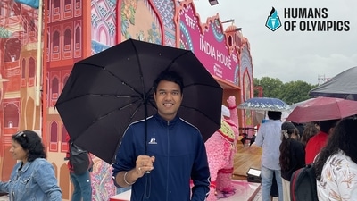 Shivam Sharma is a management student at the HEC Paris Business School, who is equally captivated by the Olympics (Shrenik Avlani)