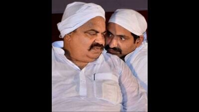 Gangster-turned-politician Atiq Ahmed and his brother Ashraf shot dead amid heavy police protection by three small time criminals while being taken for a medical examination at Colvin hospital in Prayagraj on April 15, 2023. (File photo) Gangster-turned-politician Atiq Ahmed and his brother Ashraf shot dead amid heavy police protection by three small time criminals while being taken for a medical examination at Colvin hospital in Prayagraj on April 15, 2023. (File photo)
