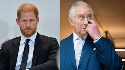 A new book has claimed that Prince Harry asked his father, King Charles, a heartbreaking question after he was asked to leave Frogmore cottage (AP/PTI, James Manning/Pool via REUTERS) A new book has claimed that Prince Harry asked his father, King Charles, a heartbreaking question after he was asked to leave Frogmore cottage (AP/PTI, James Manning/Pool via REUTERS)