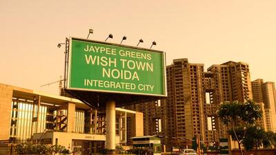 Jaypee’s Wish Town project in Noida. The takeover brought relief to at least 20,000 homebuyers who have been waiting for over a decade to get their homes. But now, they are once again worried about the fate of their homes. (HT Archive)