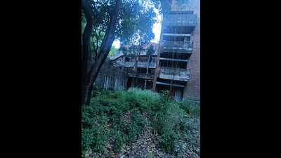 Last year in July, the Chandigarh Estate Office had handed over the flats to the health department after CITCO failed to construct a convention centre/banquet hall there despite having a grant of ₹9.5 crore. (HT Photo) Last year in July, the Chandigarh Estate Office had handed over the flats to the health department after CITCO failed to construct a convention centre/banquet hall there despite having a grant of ₹9.5 crore. (HT Photo)