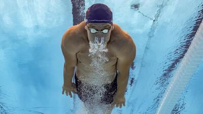 Leon Marchand of France is already an icon at the ongoing Paris Olympics. (REUTERS) Leon Marchand of France is already an icon at the ongoing Paris Olympics. (REUTERS)