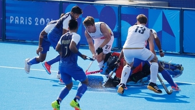 After a shaky first half, Belgium bounced back with a double strike in the third quarter to blow away India. (REUTERS)