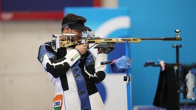 Kusale is the first Indian to win an Olympic medal in the 50m 3P and the third rifle shooter to do so after &nbsp;Abhinav Bindra’s gold in men’s 10m air rifle at Beijing 2008 and Gagan Narang's bronze in the same event at London 2012. Kusale was sixth after the first 15 shots in kneeling positions with 153.3. Some consistent shooting in the three series in prone position and two series in standing positions, saw the 28-year-old Indian shooter climb up to third at the end of stage 1.&nbsp; (REUTERS)